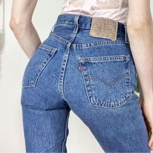 Levi's 501 Vintage High Waist Jeans  Straight leg